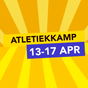 Atletiekkamp 13 - 17 april
