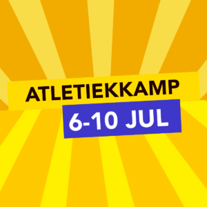 Atletiekkamp 6 - 10 juli