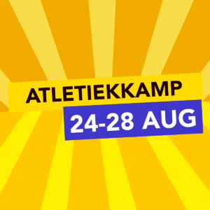 Atletiekkamp 24 - 28 augustus